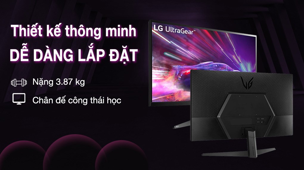 Màn hình LG Gaming UltraGear 27GQ50F-B.ATV 27 inch FHD/VA/165Hz/1ms/FreeSync/DisplayPort