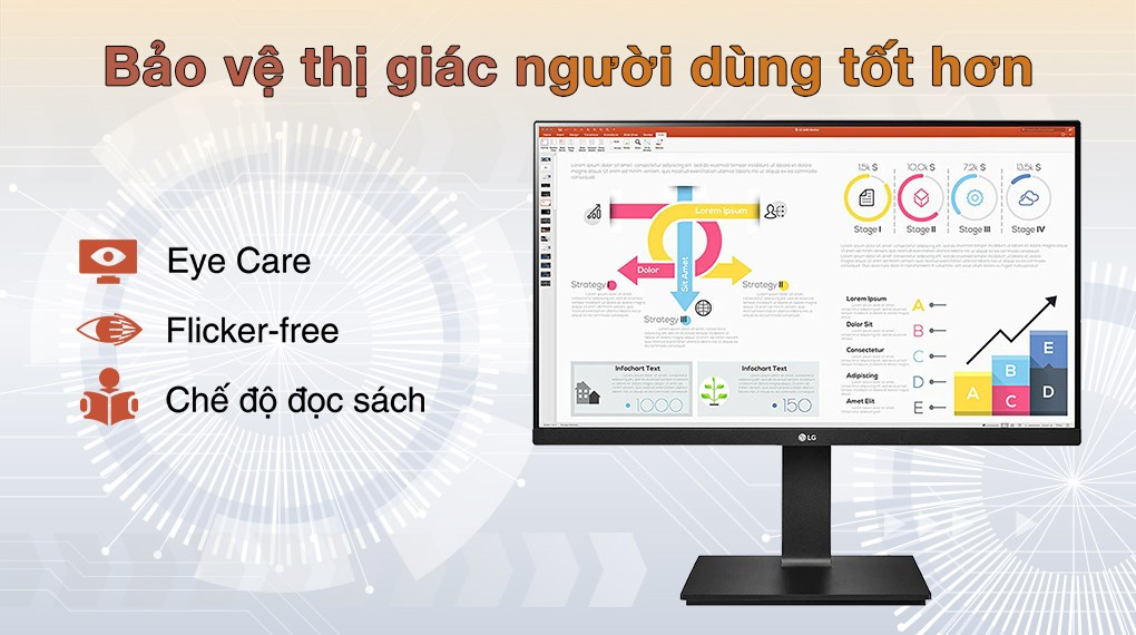 Màn hình LG 24QP750-B.ATV 23.8 inch 2K/IPS/75Hz/5ms/FreeSync/HDR10/HDMI/DisplayPort/TypeC