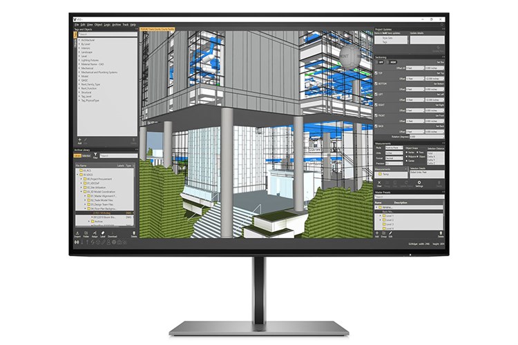 Màn hình HP Display Z24n G3 1C4Z5AA 24 inch FHD/60Hz/5ms/DisplayPort/USB Màu Bạc