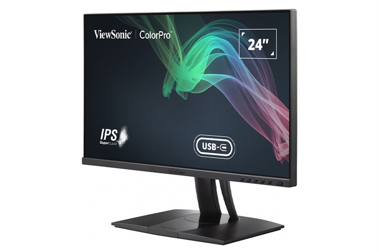 Màn hình ViewSonic ColorPro VP2456 24 inch FHD/IPS/60Hz/5ms/HDMI/TypeC/USB Màu Đen