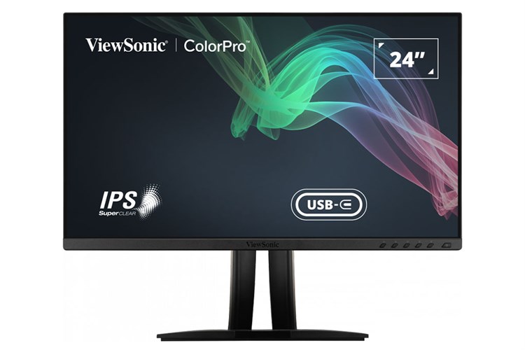 Màn hình ViewSonic ColorPro VP2456 24 inch FHD/IPS/60Hz/5ms/HDMI/TypeC/USB Màu Đen
