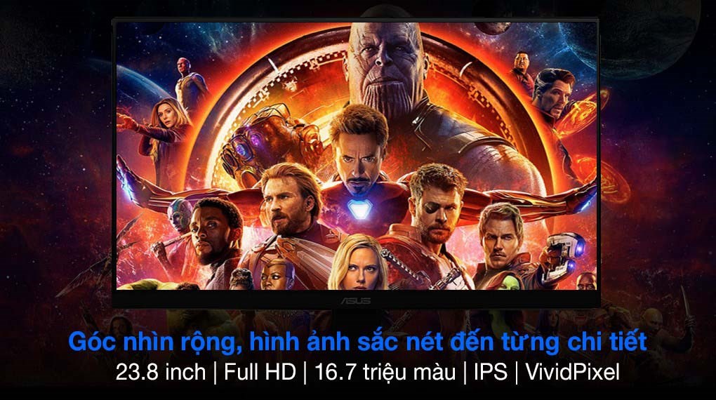 Màn hình Asus VA24EHF 23.8 inch FHD/IPS/100Hz/1ms/HDMI