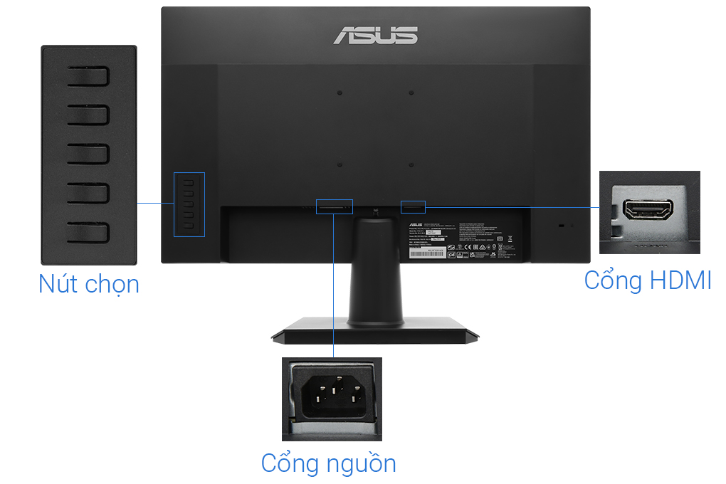 Màn hình Asus VA27EHF 27 inch FHD/IPS/100Hz/1ms/HDMI - 6
