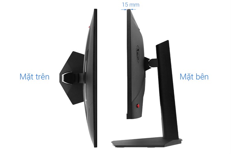 Màn hình MSI Gaming G244F 23.8 inch FHD/Rapid IPS/170Hz/1ms/FreeSync/DisplayPort Màu Đen