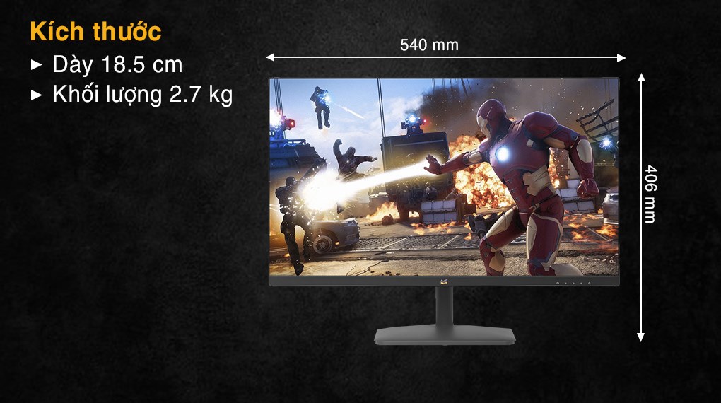 Màn hình ViewSonic VA2432-H 24 inch FHD/IPS/75Hz/4ms/FreeSync/HDMI
