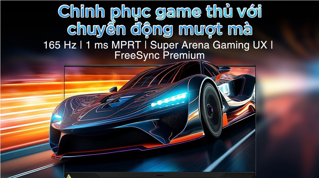 Màn hình Gaming Samsung Odyssey G5 G51C LS27CG510EEXXV 27 inch 2K/VA/165Hz/1ms/FreeSync/HDR10/DisplayPort