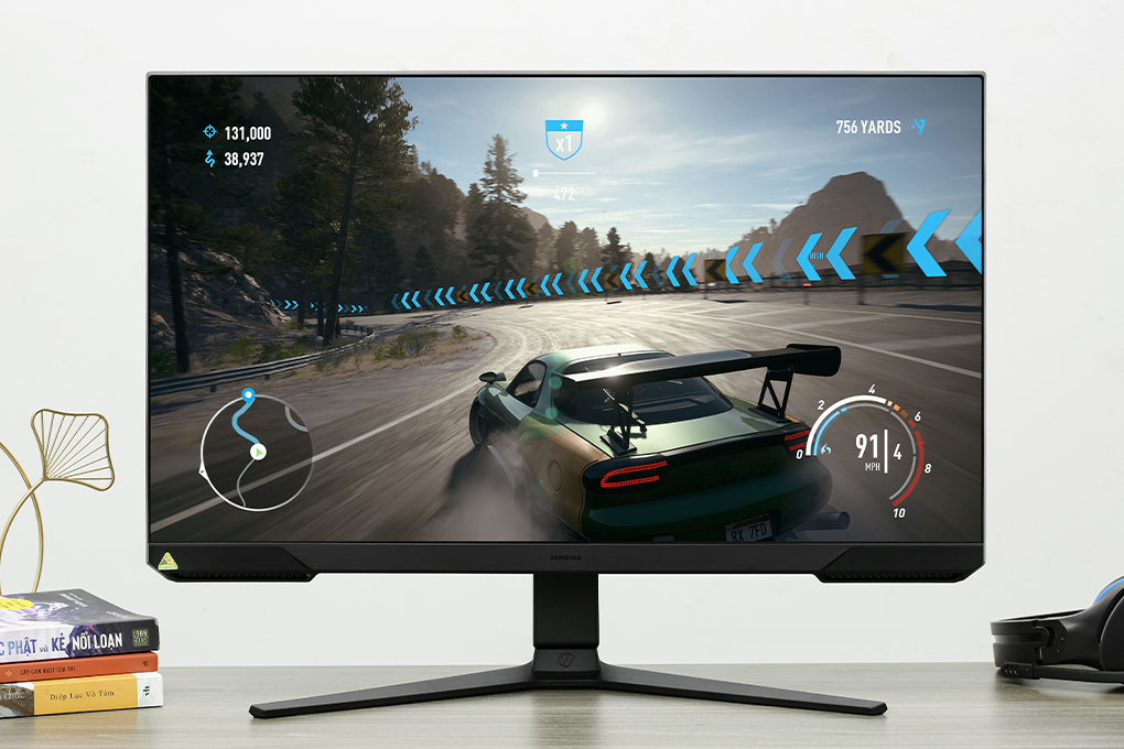 Màn hình Gaming Samsung Odyssey G5 G51C LS27CG510EEXXV 27 inch 2K/VA/165Hz/1ms/FreeSync/HDR10/DisplayPort Màu Đen