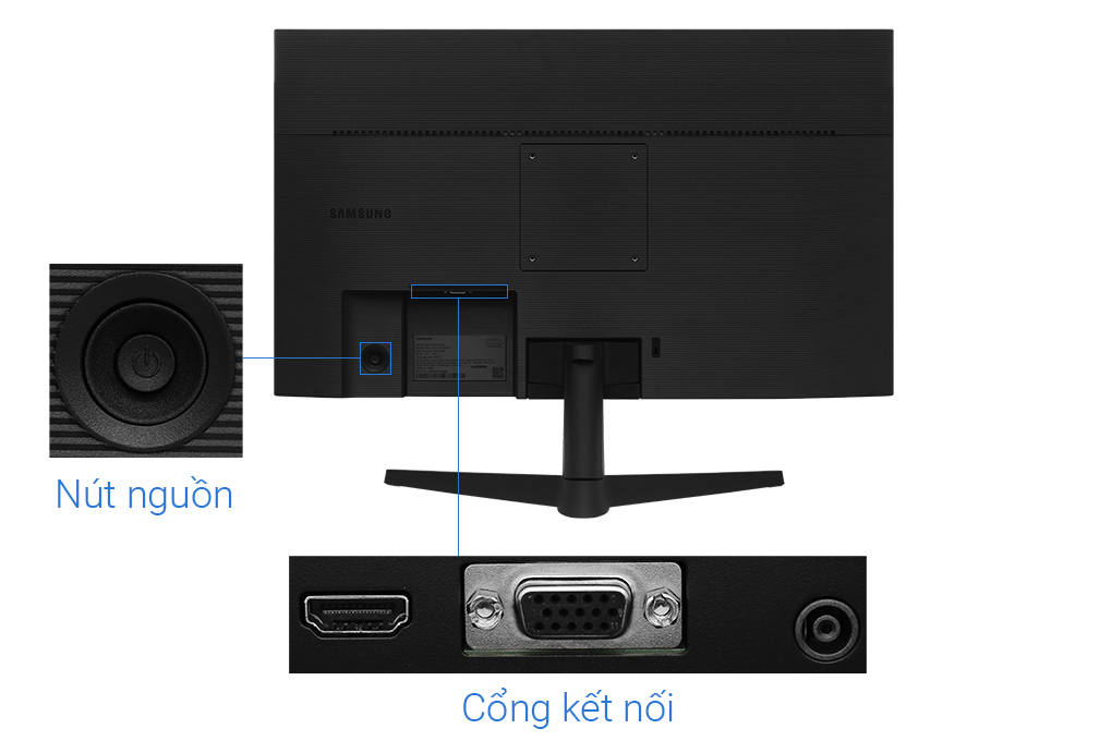 Màn hình Samsung S3 S31C LS27C310EAEXXV 27 inch FHD/IPS/75Hz/5ms/FreeSync/HDMI Màu Đen