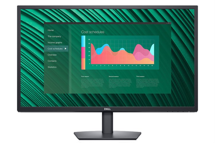 Màn hình Dell E2723H 27 inch FHD/VA/60Hz/5ms/DisplayPort Màu Đen
