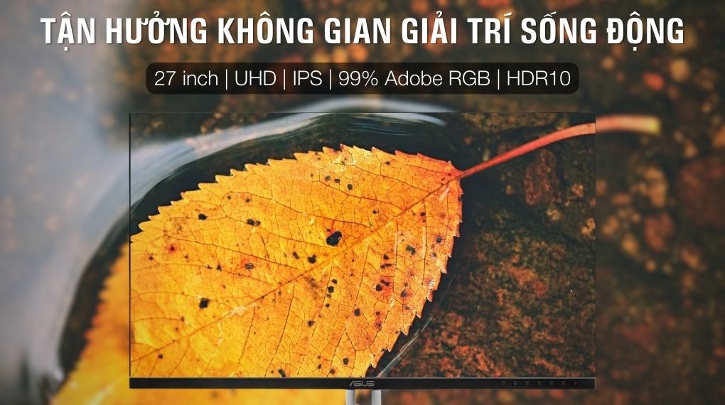 Màn hình Asus ProArt PA279CRV 27 inch 4K IPS/60Hz/5ms/DisplayPort/HDMI/TypeC