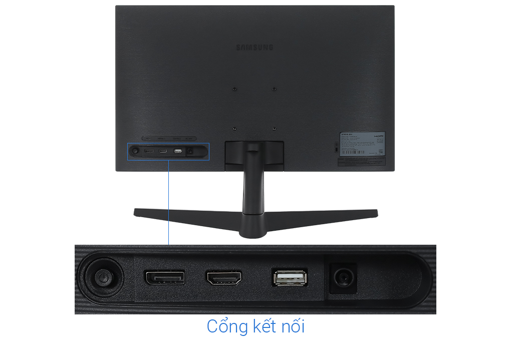 Màn hình Samsung S3 S33GC LS24C330GAEXXV 24 inch FHD/IPS/100Hz/4ms/HDMI/FreeSync Màu Đen