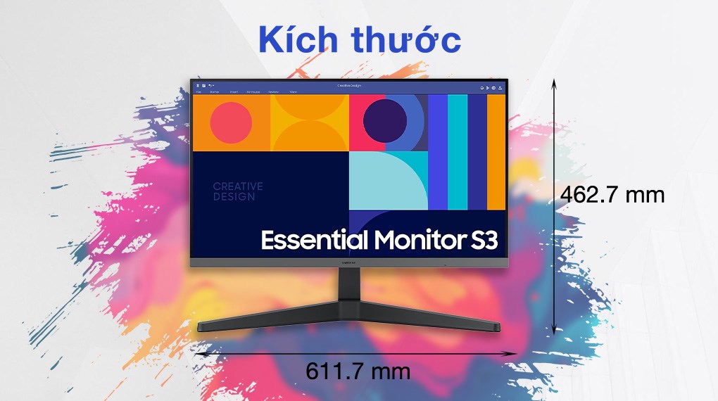 Màn hình Samsung S3 S33GC LS27C330GAEXXV 27 inch FHD/IPS/100Hz/4ms/HDMI