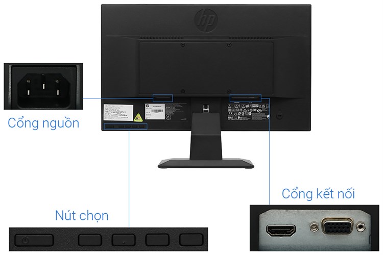 Màn hình HP V20 19.5 inch HD/TN/60Hz/5ms/HDMI