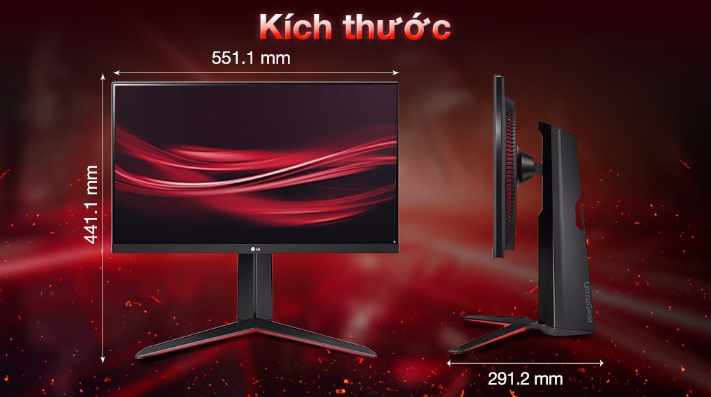 Màn hình LG Gaming 27GN65R-B.ATV 27 inch FHD/IPS/144Hz/1ms/FreeSync/HDMI