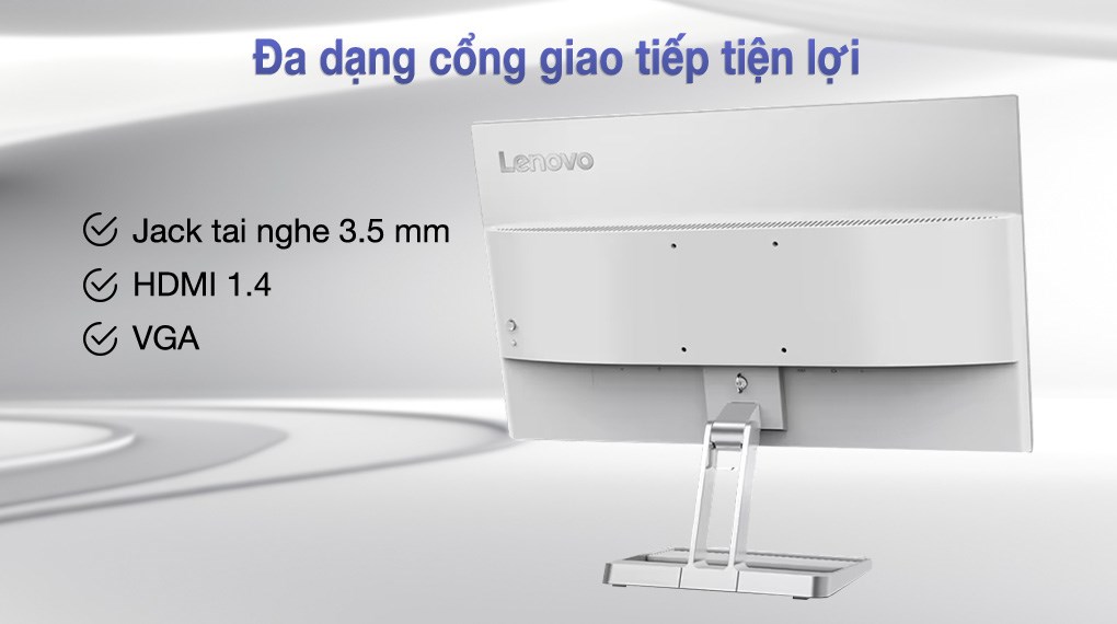 Màn hình Lenovo L24i-40 23.8 inch FHD/IPS/100Hz/4ms/FreeSync/HDMI (67A8KAC3VN)