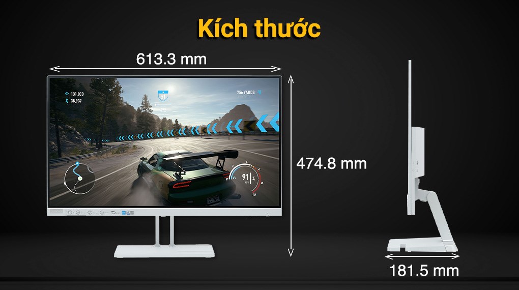 Màn hình Lenovo L27e-40 27 inch FHD/VA/100Hz/4ms/FreeSync/HDMI (67ACKAC4VN)