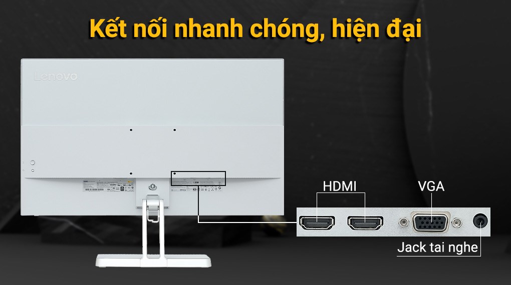 Màn hình Lenovo L27e-40 27 inch FHD/VA/100Hz/4ms/FreeSync/HDMI (67ACKAC4VN)