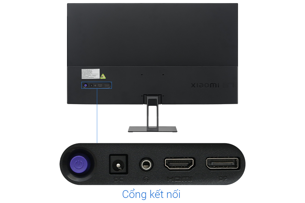 Màn hình Gaming Xiaomi G27i 27 inch FHD/IPS/165Hz/1ms/FreeSync/HDMI - 6