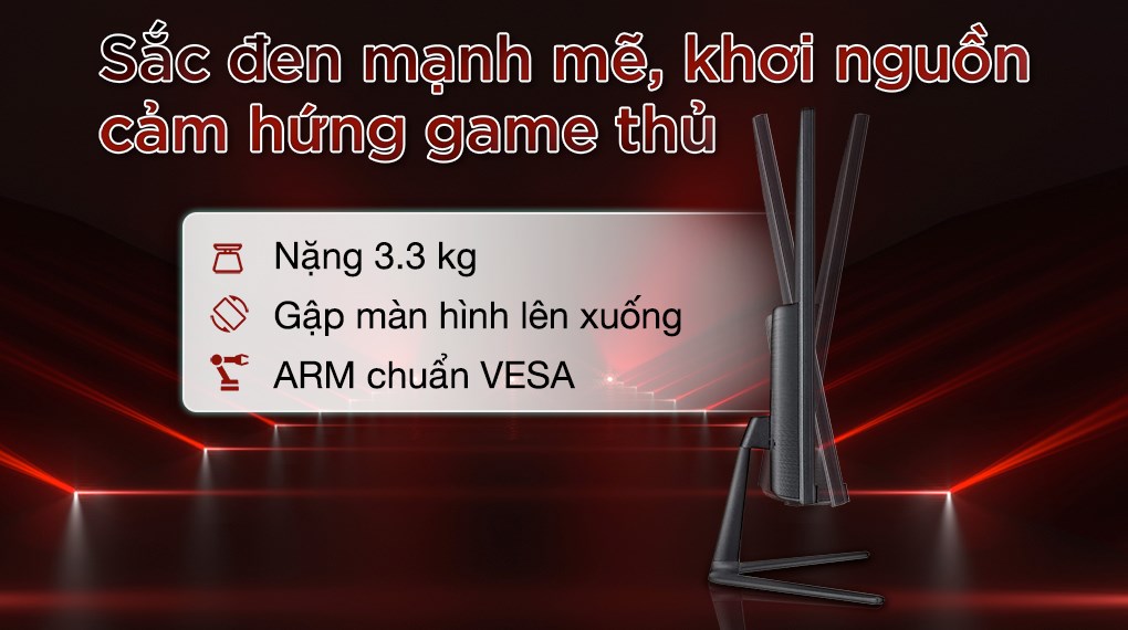 Màn hình Gaming Acer Nitro KG0 KG270 M5 27 inch FHD/IPS/180Hz/1ms/HDMI