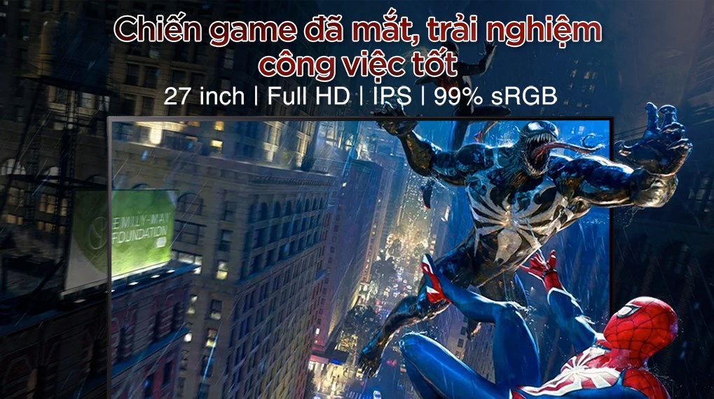 Màn hình Gaming Acer Nitro KG0 KG270 M5 27 inch FHD/IPS/180Hz/1ms/HDMI