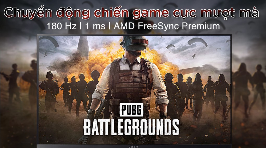 Màn hình Gaming Acer Nitro KG0 KG270 M5 27 inch FHD/IPS/180Hz/1ms/HDMI