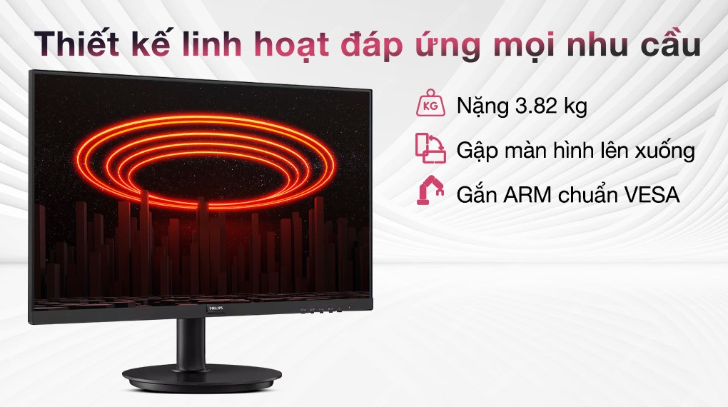 Màn hình Philips 271V8B 27 inch FHD/IPS/100Hz/4ms/HDMI