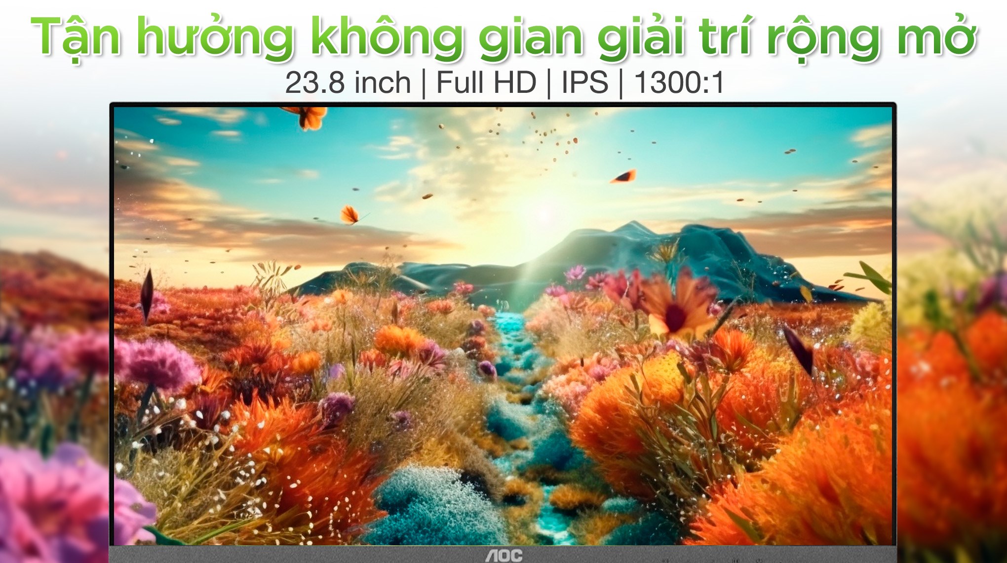 Màn hình AOC 24B1XH2/74 23.8 inch FHD/IPS/100Hz/4ms/HDMI/VGA - 4