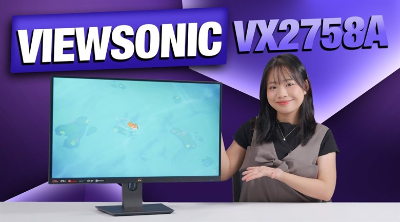 Màn hình Viewsonic Gaming VX2758A-2K-PRO-2 27 inch 2K/IPS/170Hz/1ms/DisplayPort
