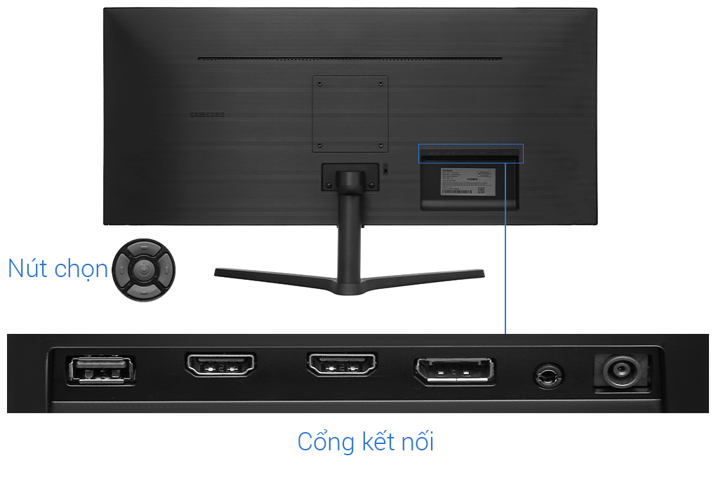 Màn hình Samsung ViewFinity S5 S50GC LS34C500GAEXXV 34 inch 3K/VA/100Hz/5ms/HDMI Màu Đen