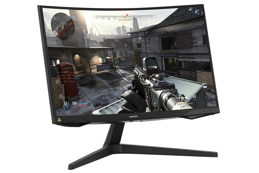 Màn hình Gaming Samsung Odyssey G5 G55C LS27CG552EEXXV 27 inch 2K/VA/165Hz/1ms/HDMI/DisplayPort Màu Đen