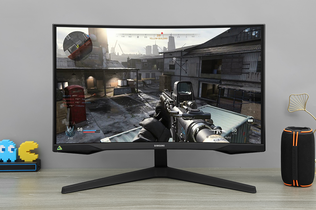 Màn hình Gaming Samsung Odyssey G5 G55C LS27CG552EEXXV 27 inch 2K/VA/165Hz/1ms/HDMI/DisplayPort Màu Đen
