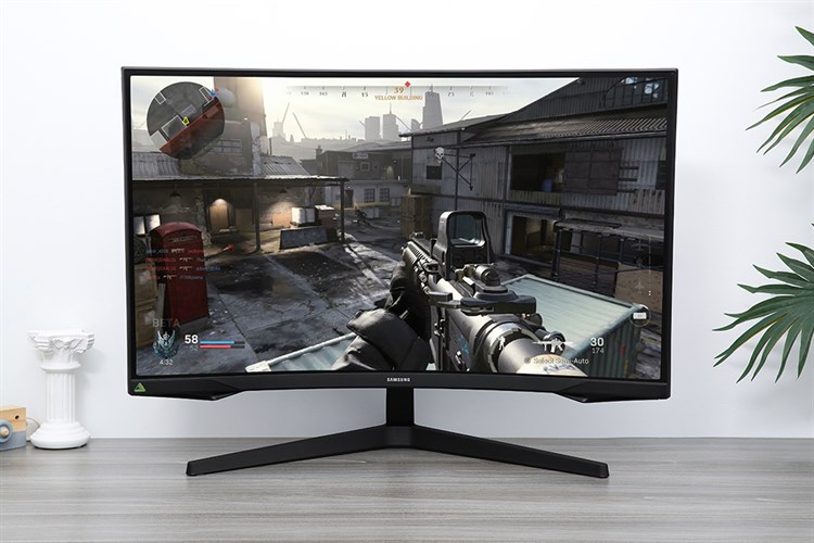Màn hình Gaming Samsung Odyssey G5 G55C LS32CG552EEXXV 32 inch 2K/VA/165Hz/1ms/HDMI/DisplayPort Màu Đen