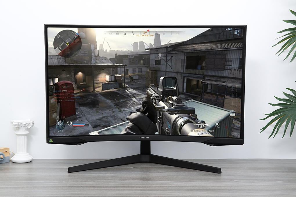 Màn hình Gaming Samsung Odyssey G5 G55C LS32CG552EEXXV 32 inch 2K/VA/165Hz/1ms/HDMI/DisplayPort Màu Đen