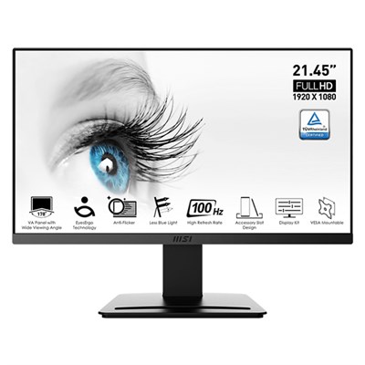 Màn hình MSI Pro MP225 21.45 inch FHD/IPS/100Hz/1ms/HDMI