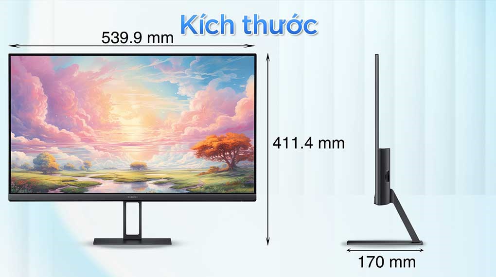 Màn hình Xiaomi A24i 23.8 inch FHD/IPS/100Hz/6ms/HDMI