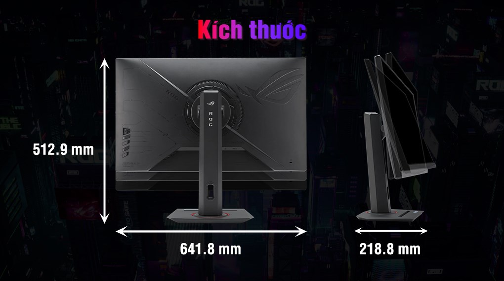 Màn hình Gaming Asus ROG Strix XG27ACS 27 inch 2K/IPS/180Hz/1ms