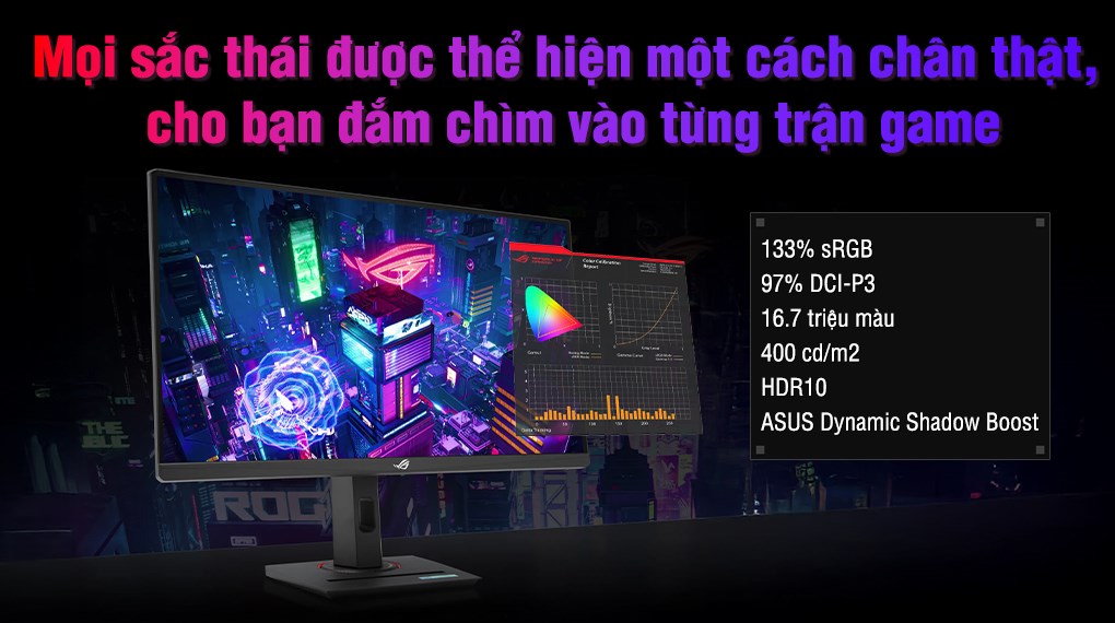 Màn hình Gaming Asus ROG Strix XG27ACS 27 inch 2K/IPS/180Hz/1ms