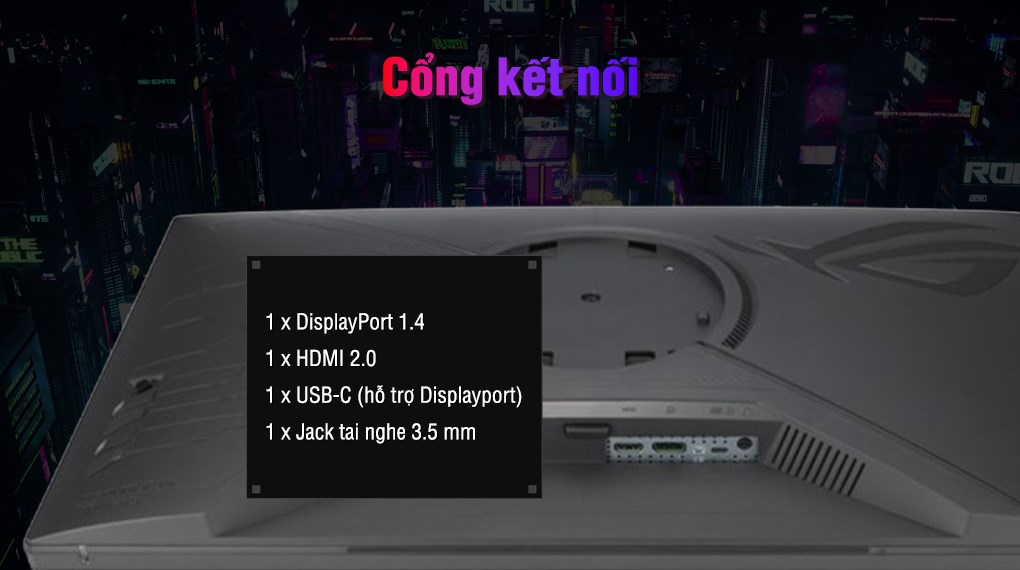 Màn hình Gaming Asus ROG Strix XG27ACS 27 inch 2K/IPS/180Hz/1ms