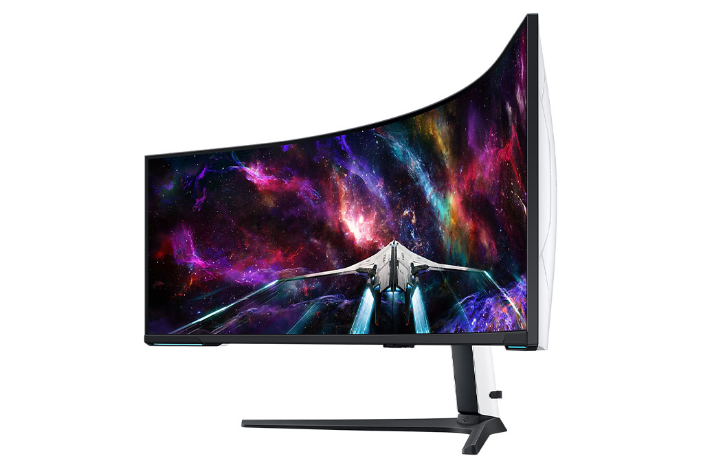 Màn hình Gaming Samsung Odyssey Neo G9 G95NC LS57CG952NEXXV 57 inch DUHD/VA/240Hz/1ms Màu Trắng