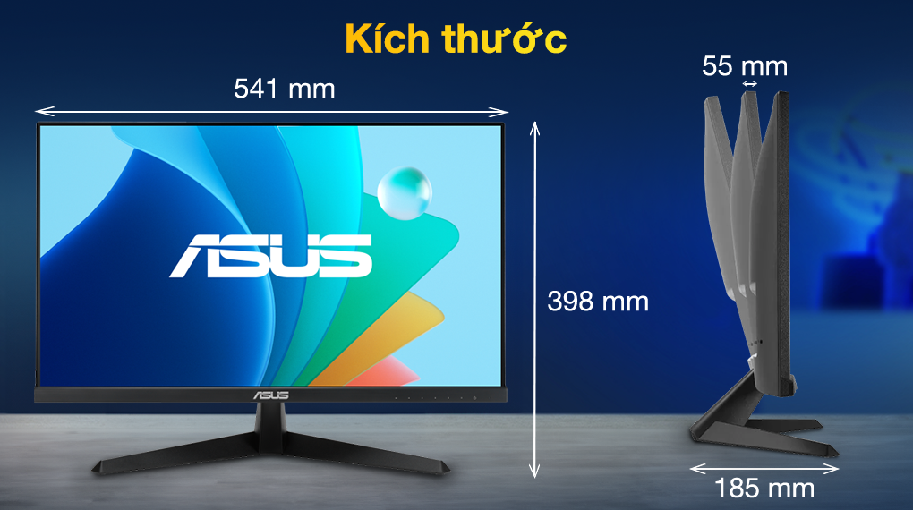 Màn hình Asus VY249HF-R 23.8 inch FHD/IPS/100Hz/1ms/HDMI