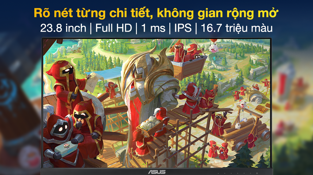 Màn hình Asus VY249HF-R 23.8 inch FHD/IPS/100Hz/1ms/HDMI