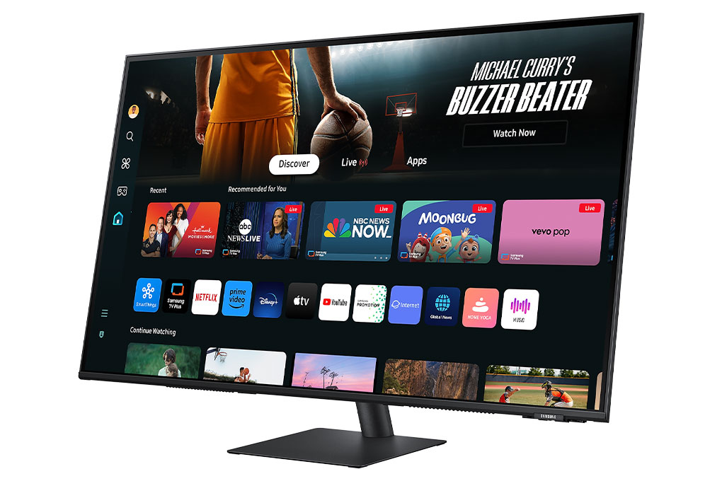Màn Hình Thông Minh Samsung M7 M70D LS43DM702UEXXV 43 inch 4K/VA/60Hz/4ms Màu Đen