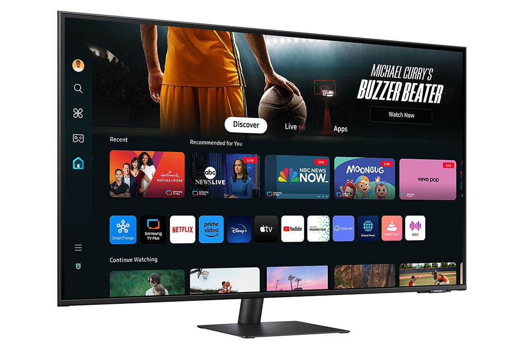 Màn Hình Thông Minh Samsung M7 M70D LS43DM702UEXXV 43 inch 4K/VA/60Hz/4ms Màu Đen