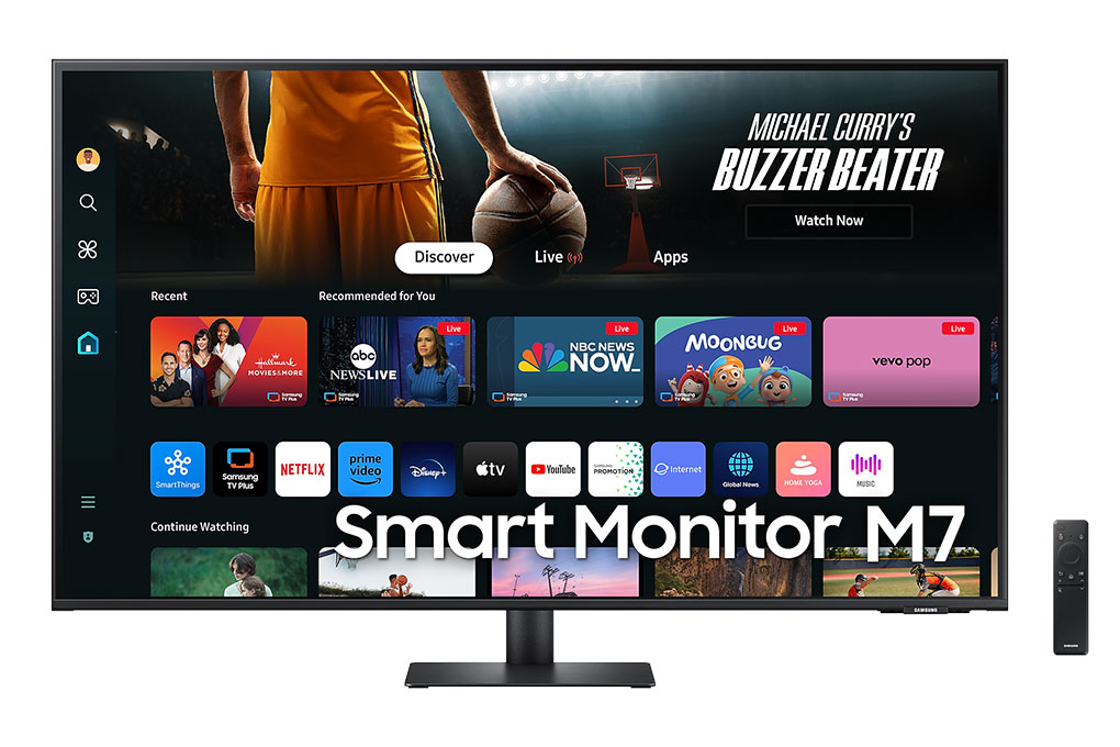 Màn Hình Thông Minh Samsung M7 M70D LS43DM702UEXXV 43 inch 4K/VA/60Hz/4ms Màu Đen