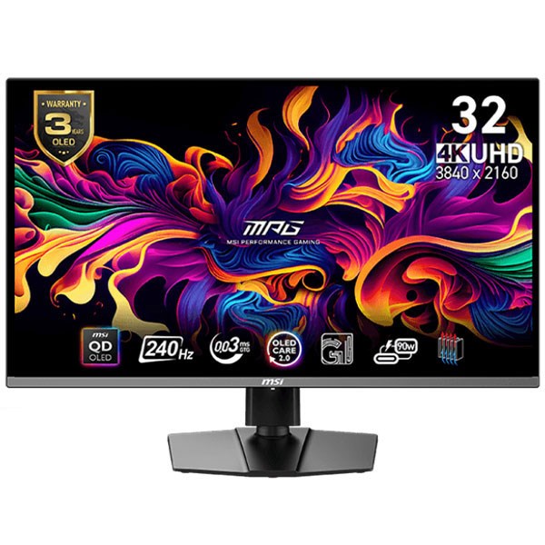 Màn Hình Msi Gaming Mpg 321Urx 32 Inch 4K/Qd - Oled/240Hz/0.03Ms