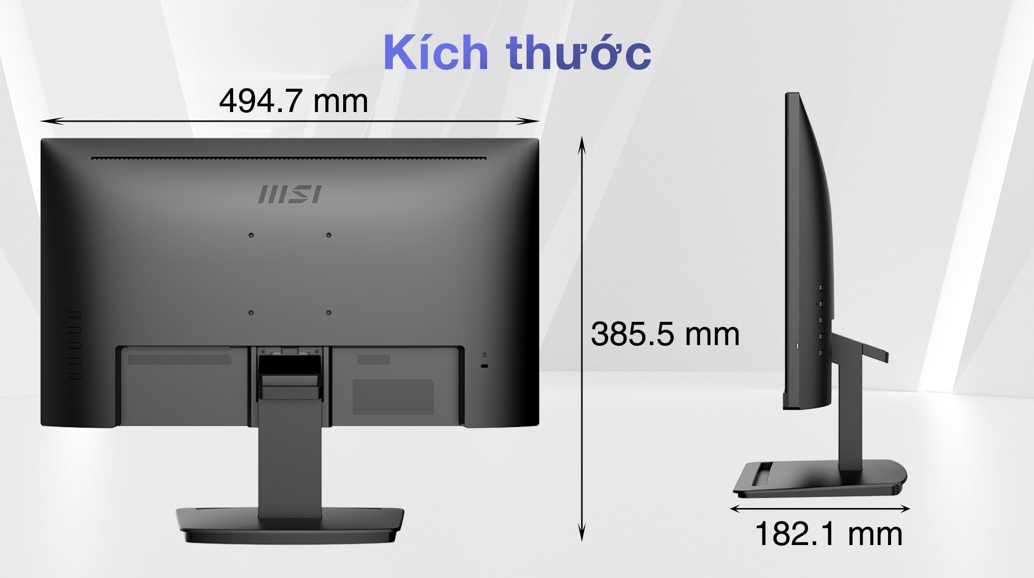 Màn hình MSI PRO MP223 E2 21.45 inch FHD/VA/100Hz/1ms