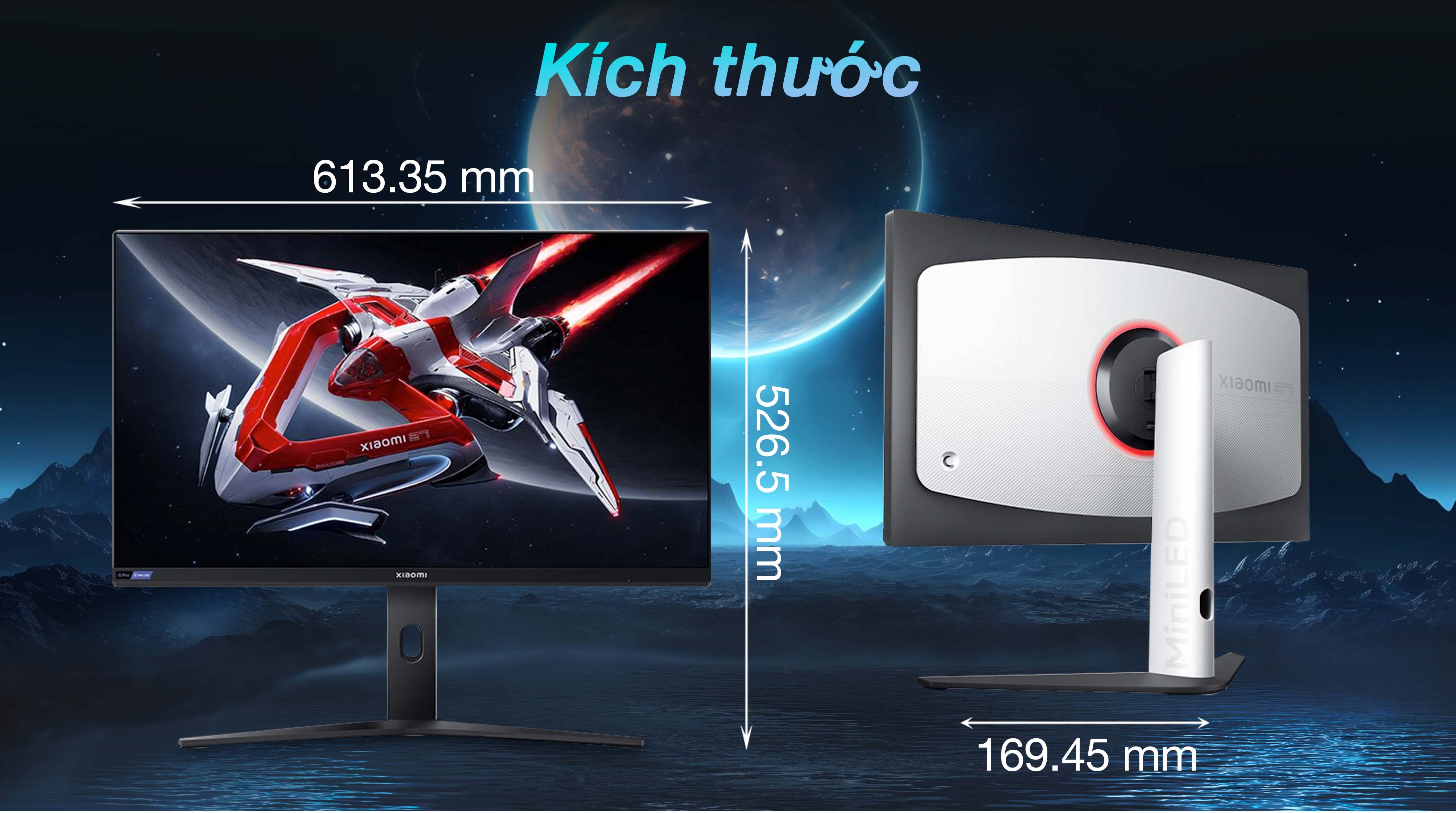 Màn hình Gaming Xiaomi G Pro 27i 27 inch 2K/IPS/180Hz/1ms