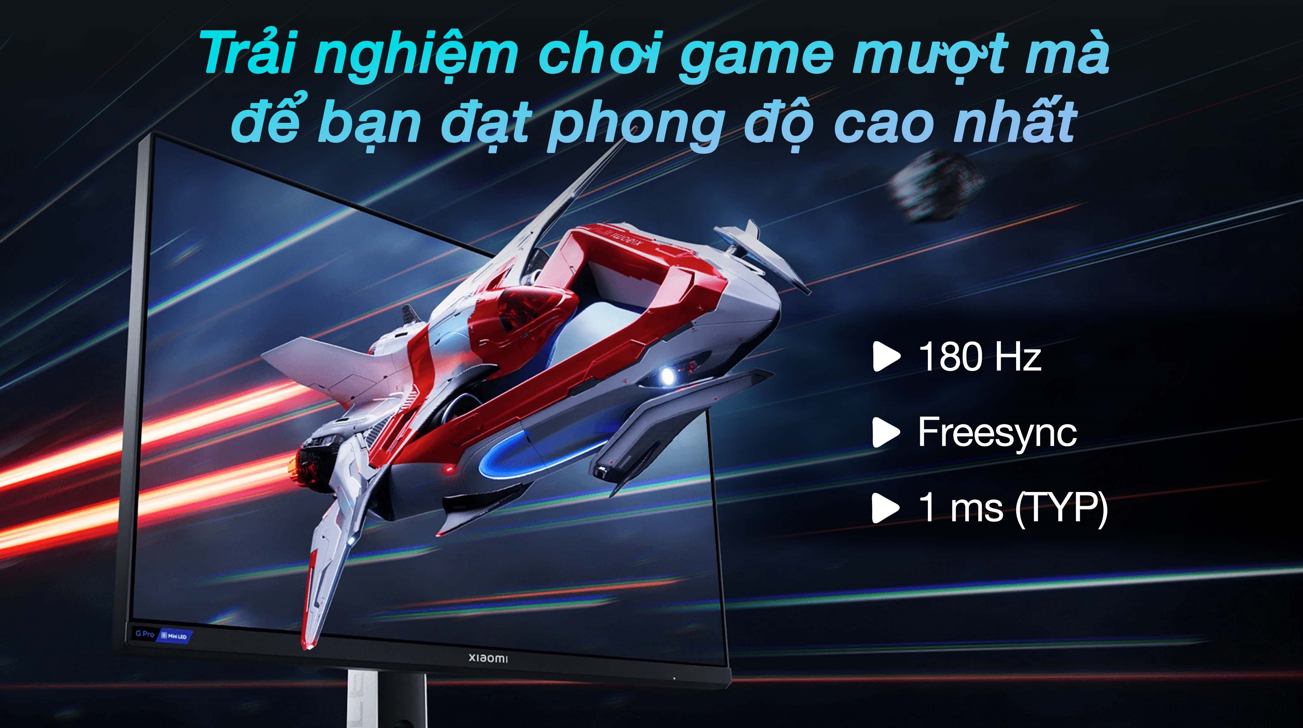 Màn hình Gaming Xiaomi G Pro 27i 27 inch 2K/IPS/180Hz/1ms