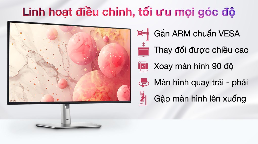 Màn hình Dell P2725H 27 inch FHD/IPS/100Hz/5ms