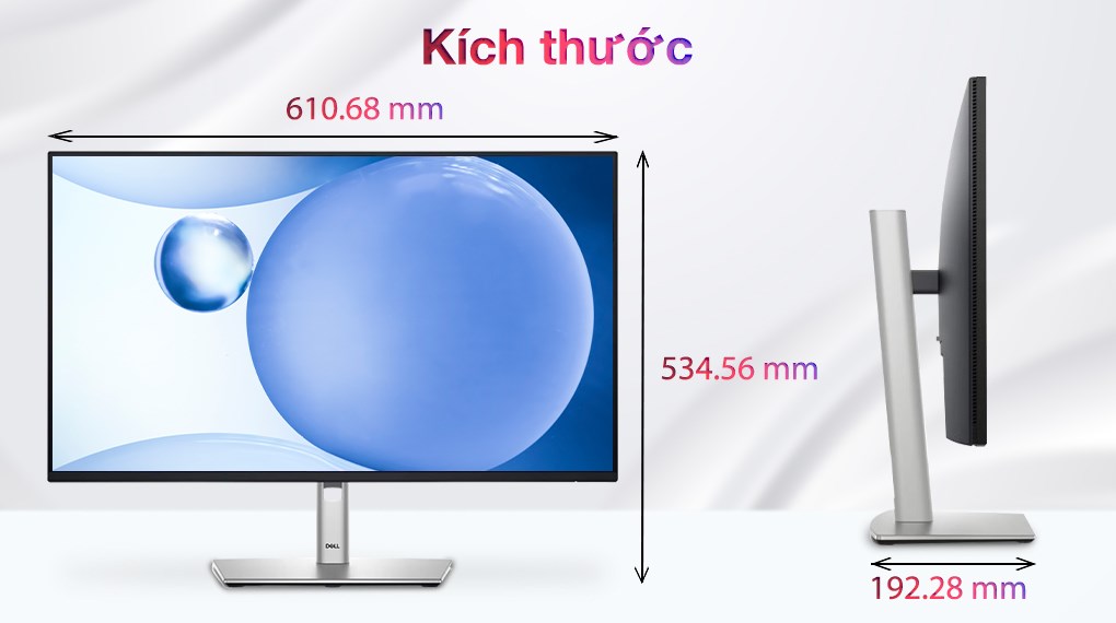 Màn hình Dell P2725H 27 inch FHD/IPS/100Hz/5ms